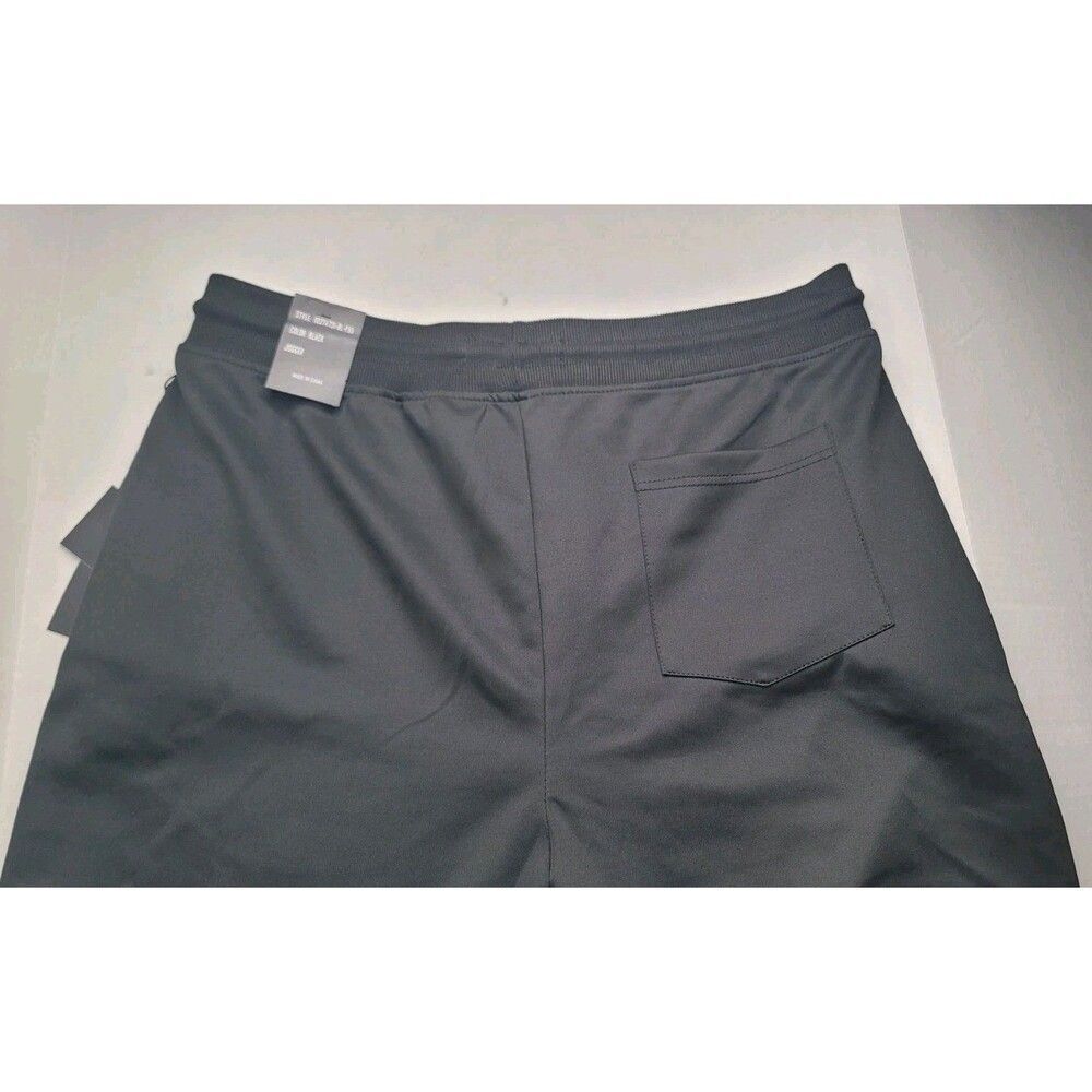 Encrypted Cargo Jogger Pants Mens 2X Black Zip Pockets Stretch NEW - Picture 9 of 13